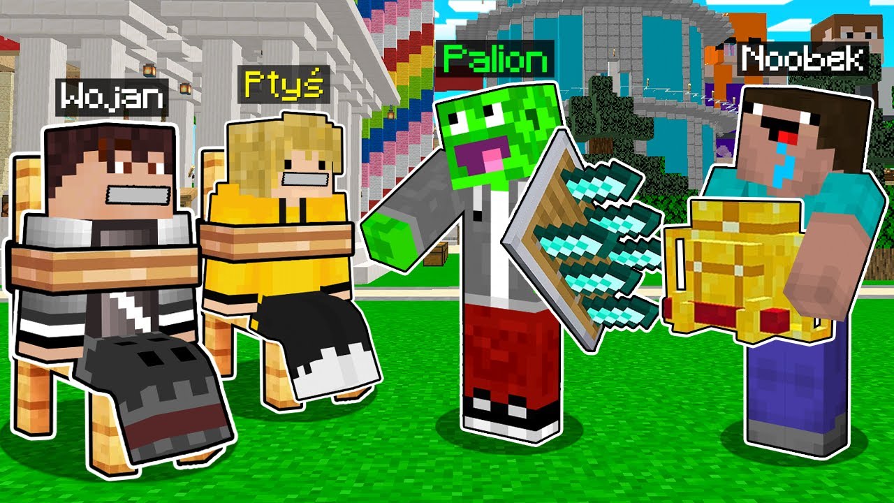 UKRADLIŚMY z NOOBKIEM ZAKAZANE RZECZY na WOJANOWICACH! *dostaniemy BANA*