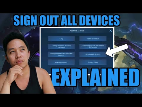 SIGNOUT ALL DEVICES MOBILE LEGENDS