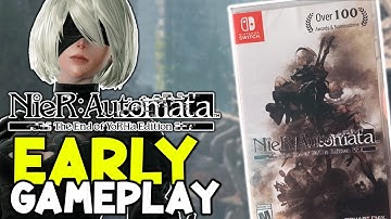Nier: Automata Nintendo Switch GAMEPLAY First Look
