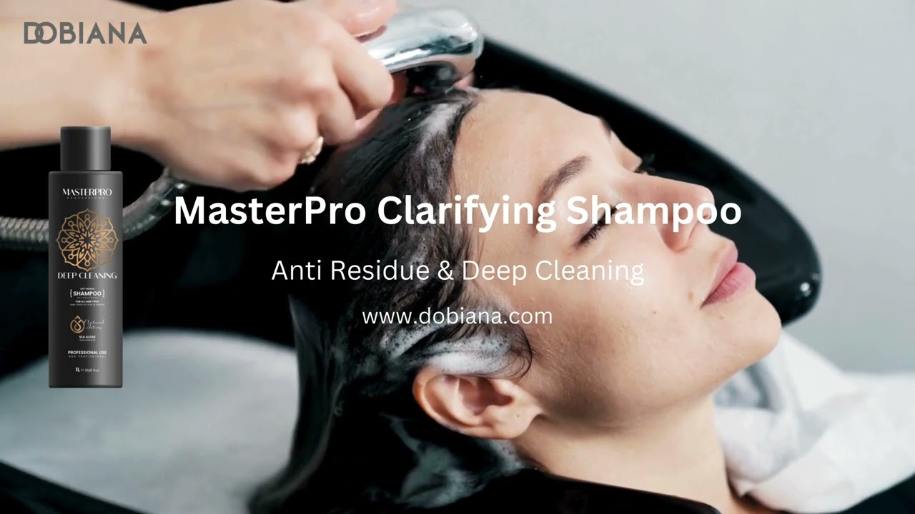 MasterPro Clarifying Shampoo Anti Residue Deep Cleaning