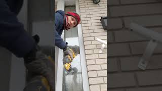 😎 HOW TO REMOVE A GLASS SIDELIGHT ON A DOOR WITHOUT BREAKING IT IN 2 MINUTES.