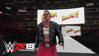 WWE 2K19 Ronda Rousey entrance video