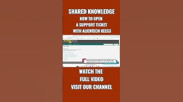 How to open a support ticket with Alientech KEES3 | OBDService