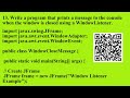 Event Handling in Swing Applications | Q4 Java L13 P2 | SMILE ROAD