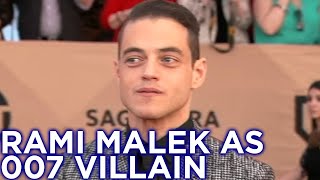 Rami Malek to play villain in upcoming James Bond film