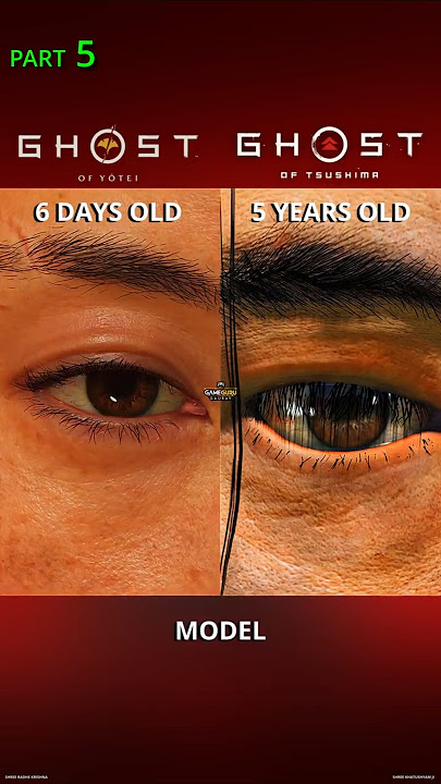 Ghost of Yotei vs Ghost of Tsushima | Side by Side Model Comparison Part 5