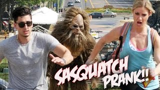 EPIC SASQUATCH PRANK!!!