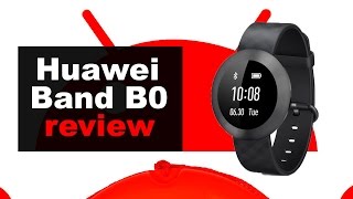 Huawei Band B0 | review en español - YouTube