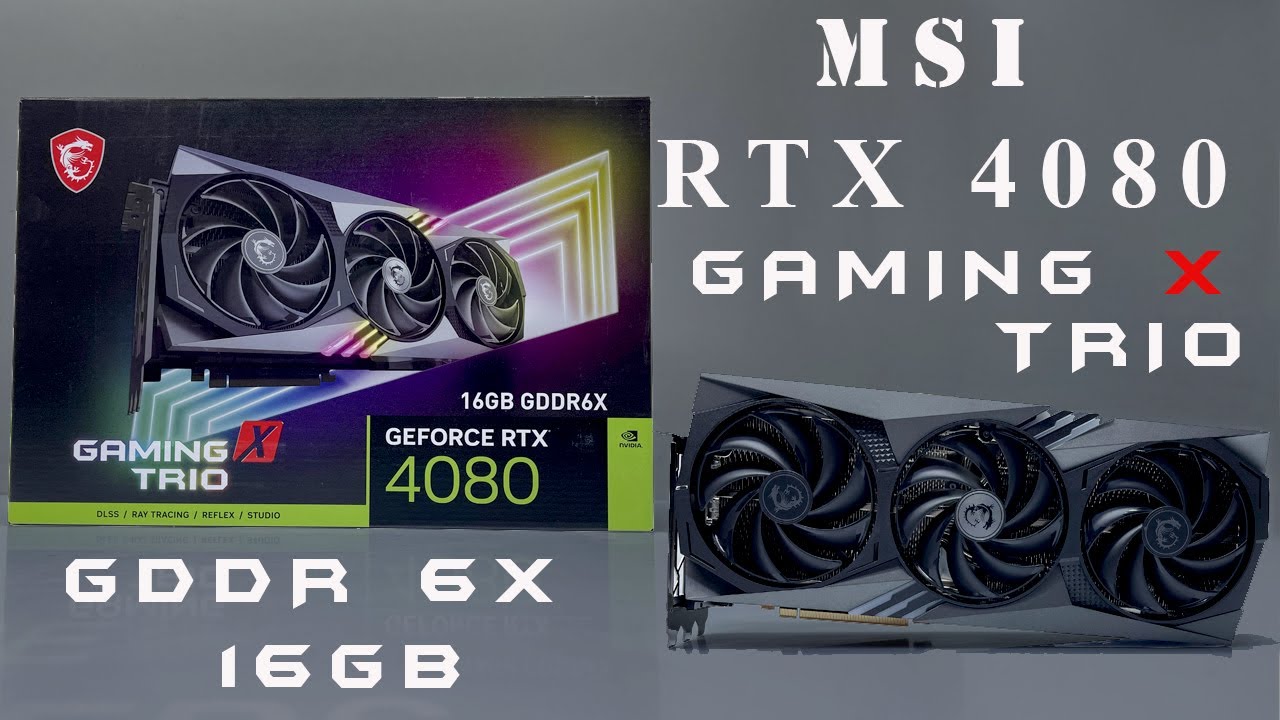 MSI GAMING X SLIM GeForce RTX 4080 SUPER 16 GB Video Card (RTX