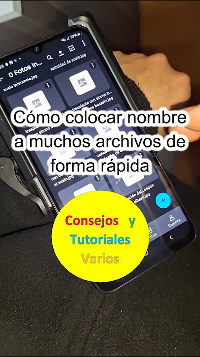 Quickly name multiple files with this trick📁