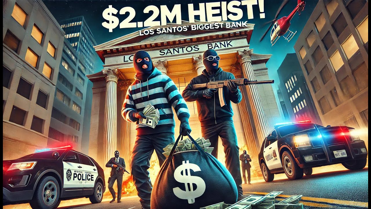 $2,000,000 Bank Heist in Los Santos! 🔥 Epic GTA 5 RP Robbery with My ...
