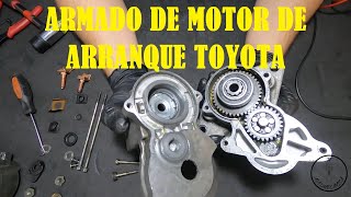 Ensamble De Motor De Arranque Toyota