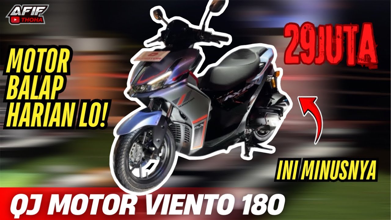 MATIC BALAP QJ MOTOR VIENTO 180 CUMAN 29JUTA🔥KEREN SIH TAPI KOK GINI YA🔥 #QJMotor #viento180