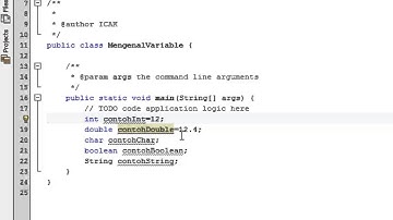 ATOOMic - Mengenal Variabel Pemrograman Java