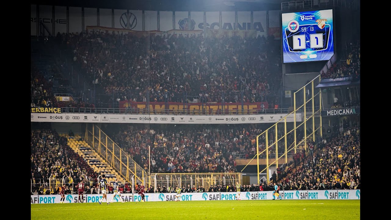 Yalı Medya | Fenerbahçe 1-1 Göztepe'miz | Tribünsel (25.01.2026)