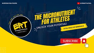 Maximizing Athletic Performance: The Role of Essential Minerals in Sport | EatRightTactics