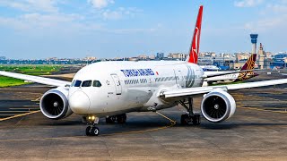 Back-to-Back Takeoffs! Boeing 757 & 787 Dreamliner Take Off from Mumbai Airport ✈️
