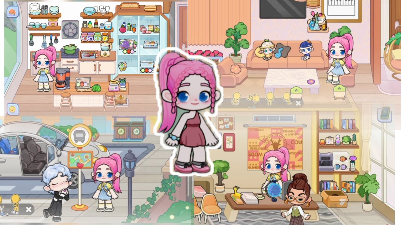 Hazel: leading at work , loving at home my happy family series#gameworld vlog