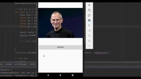 Mobile Vision - Android Face Detection using OCR
