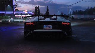 Lamborghini LP750-4 SV Roadster vs ASAP MB 190E. Big City Life Sprint