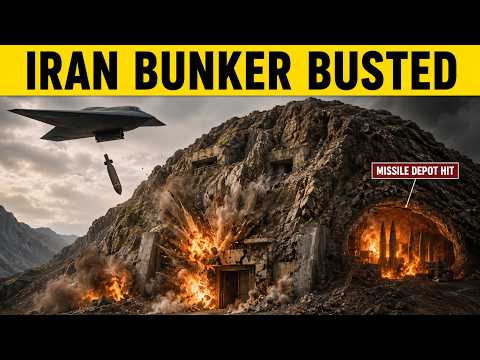 U.S. Bunker Buster Bombs Just OBLITERATED Iran