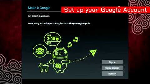 Lenovo IdeaTab S2109A (S2109) - Initial Setup