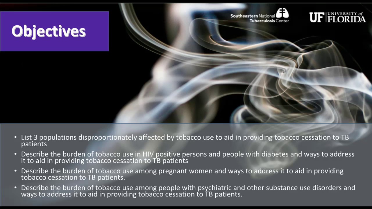 TB and Tobacco: Treating Tobacco Dependence in Special Populations
