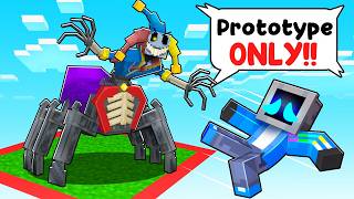 Locked on ONE CHUNK with PROTOTYPE in Minecraft!