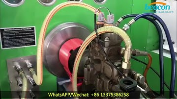 CR917S HEUI EUI EUP VP37 VP44 RED4 common rail injector pump test bench HP0 pump function