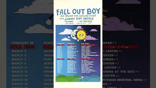 Time Is Flying Until 2Ourdust 🪽 Nyc And Seattle Are Now Sold Out!! Https://Falloutboy.com/Tour