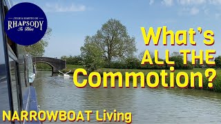 NARROWBOAT living - What’s going on? He just won’t leave it! Ep95