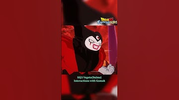 SSJ3 Vegeta with Gomah Interaction : Dragon ball Sparking Zero