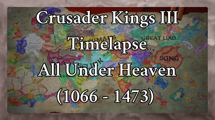 Crusader Kings III Timelapse - All Under Heaven (1066 - 1473) #paradox #history #ck3
