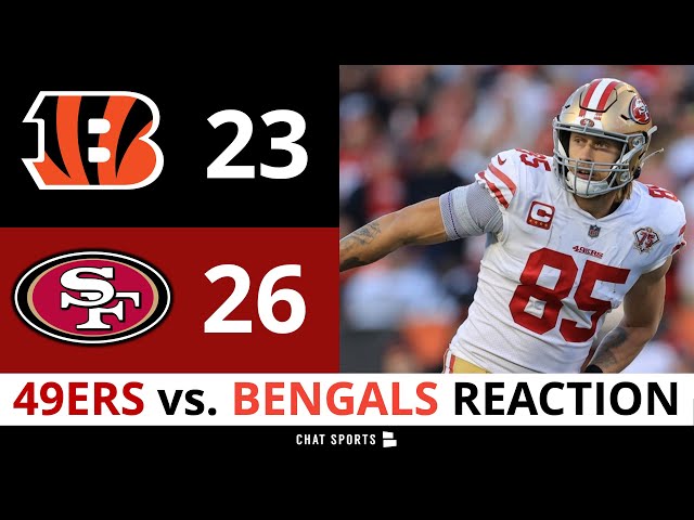 Instant analysis of 49ers' 26-23 overtime win over Bengals