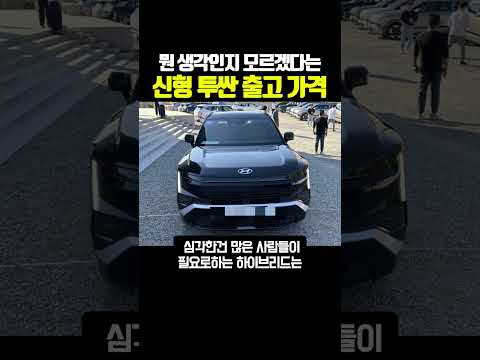 뭔 생각인지 모르겠다는 <strong>신형</strong> <strong>투싼</strong> 출고 <strong>가격</strong>