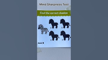 Mind Sharpness Test! Are you Ready? #shorts #short #trending #viral #funny #shortsfeed #satisfying
