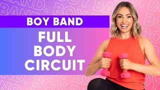 FULL BODY TONE [BOY BAND MIX] | Dumbbell Workout | Gina B