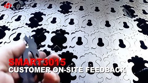 【HGSTAR】Customer On-Site Feedback——SMART 3015 Cutting Machine Demonstration