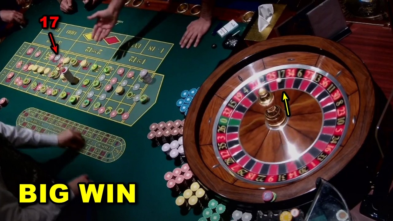 WATCH BIG BET IN ROULETTE BIG WIN NUMBER 17  BET HIGH RISK ✔️ 2026-02-10