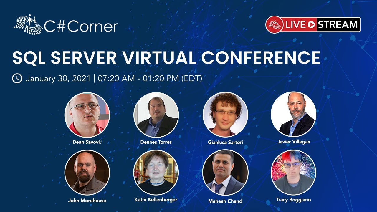 SQL Server Virtual Conference - Day 2 (First Half) - YouTube