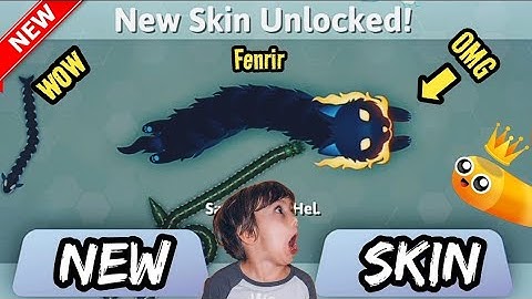Snake.Io 🐍 New Fenrir Skin Unlocked! Skin Challenge 🐍 Epic Snakeio Gameplay