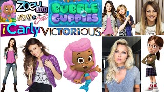 Molly Bubble Guppies Tori Vega Victorious Carly Shay iCarly Melanie Collins Margo And Zoey 101