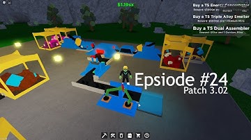 Roblox - Factory Simulator Playthrough - Episode 24 - 3.02 Patch Notes & Advanced Machinery