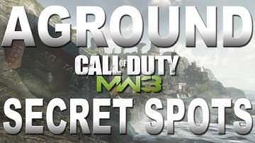 Modern Warfare 3: Secret Spot on Aground