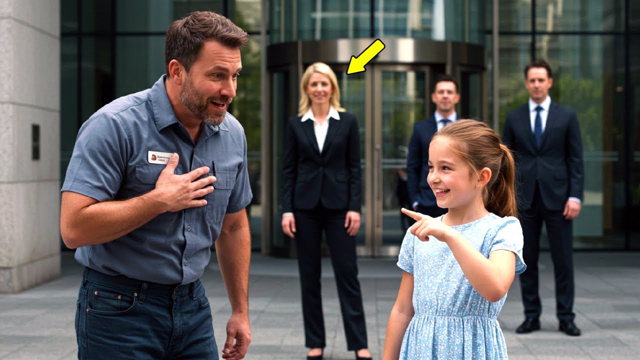 Single Dad Janitor Saves the CEO's Daughter—Then She Turns to Her Rich Date and Does the Unthinkable