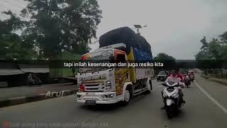 story wa sopir truck cabe🙏👌