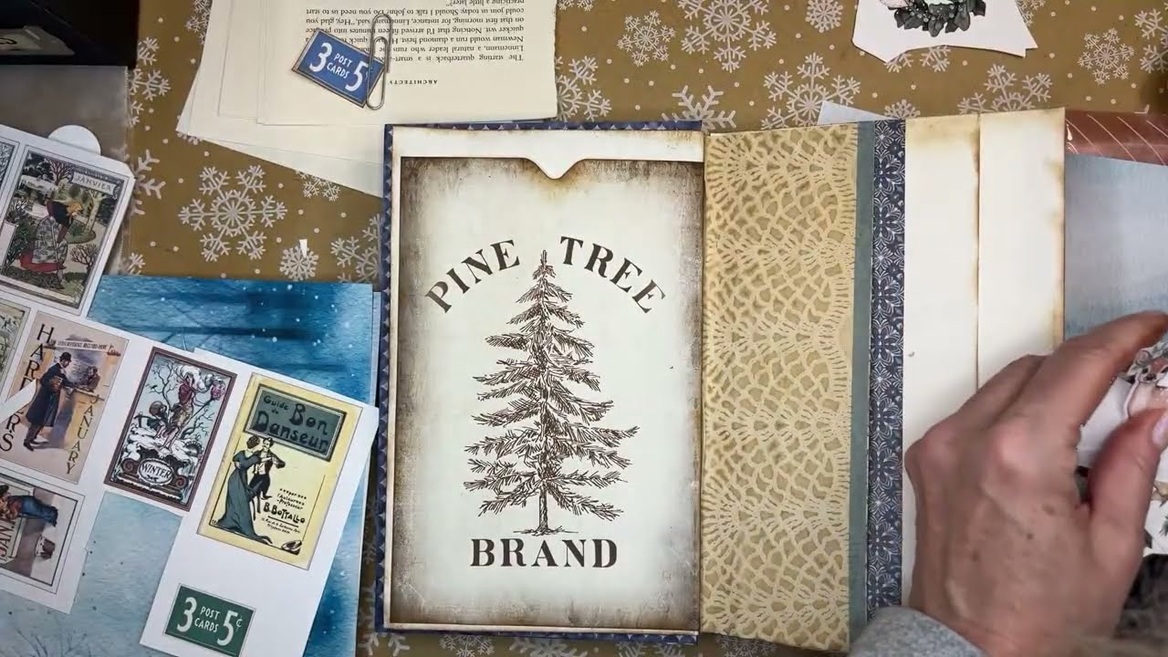 Working in the altered book. Members only LIVE