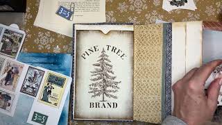 Working in the altered book. Members only LIVE