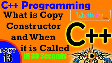 What is Copy Constructor and When it is Called in C++ | C++ Interview Questions and Answers