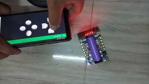 Dùng điện thoại điều khiển MIcrobit